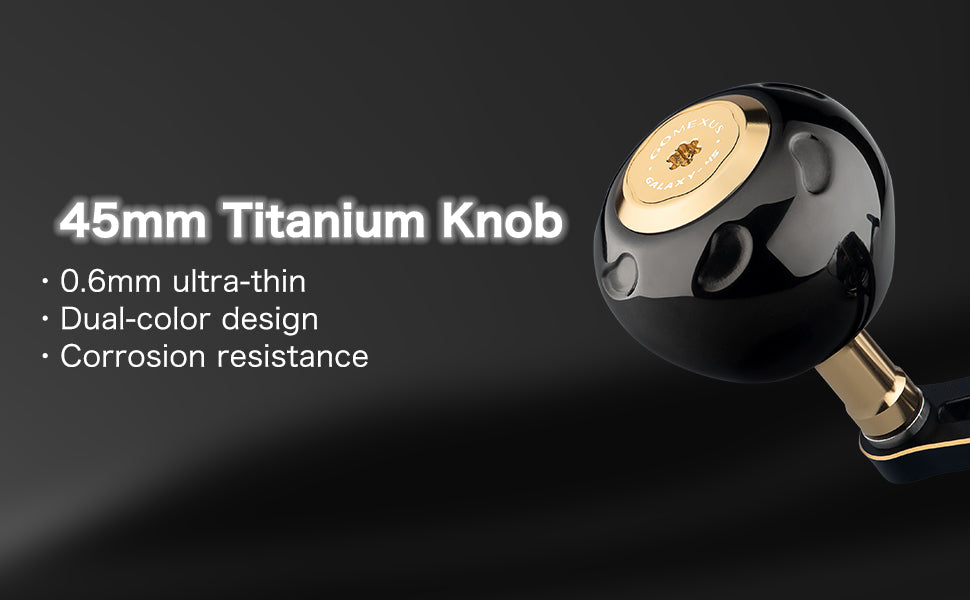 Titanium Reel Power Knob