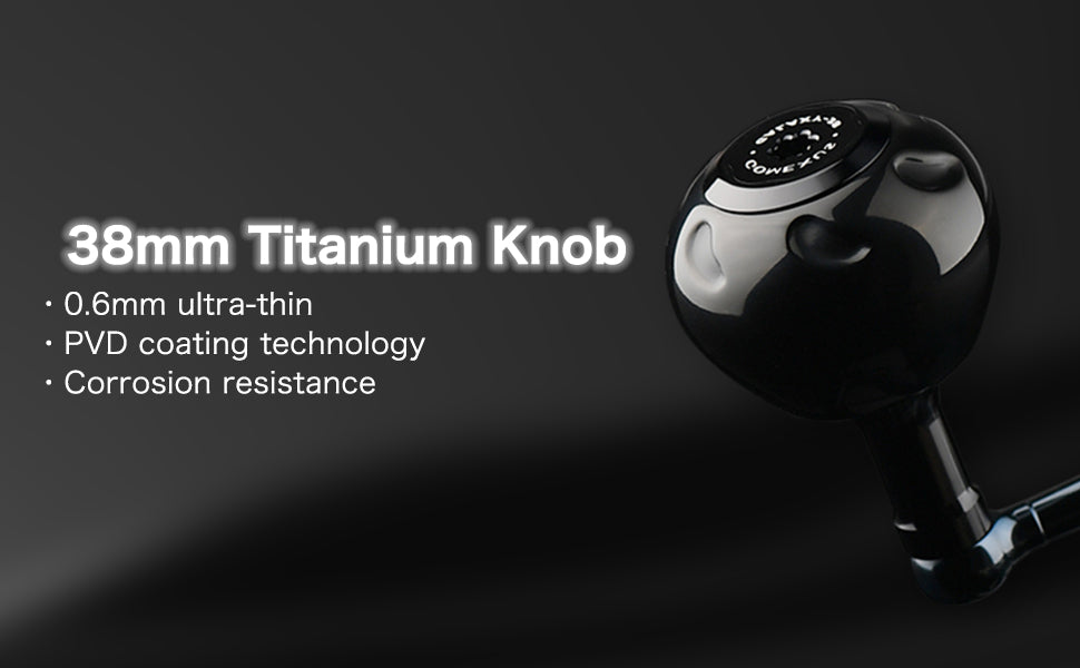 Titanium Reel Power Knob