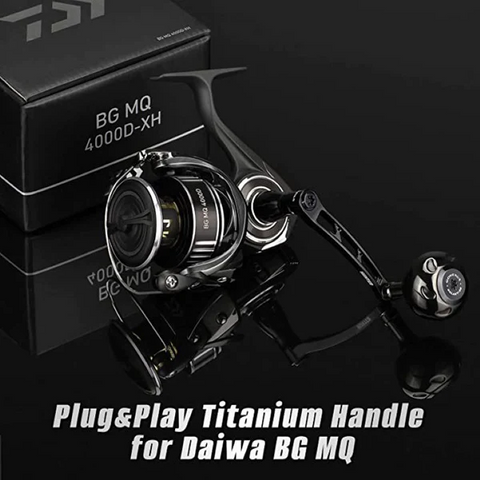 Plug&Play Titanium handle for daiwa BG MQ