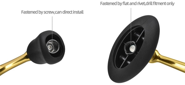 original reel knob fixed method