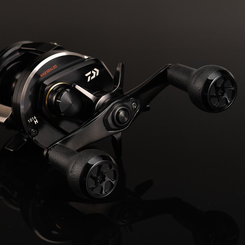 KAWA New Model High Quality Strong Carbon Fiber Fishing Reel Handle for  Water-drop Reel, Hole size 8x5mm and 7*4mm Together