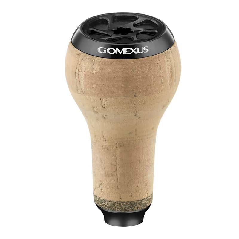 Super Light Round Cork Konb-CA38 | Gomexus Black Silver