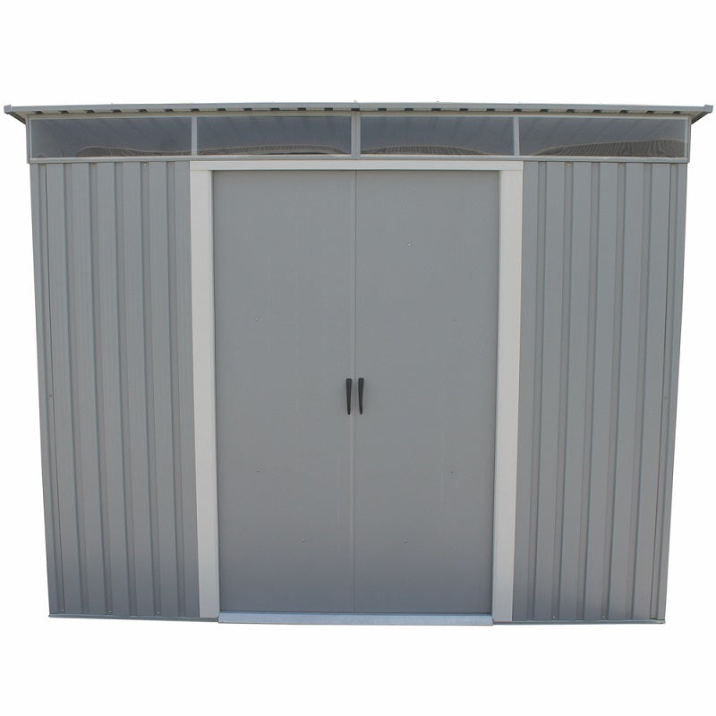 DuraMax 8'x6' Eco Pent Roof Storage Shed with Skylight 