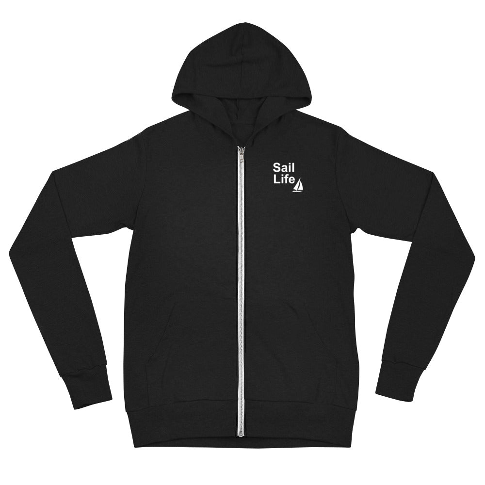 lightweight white zip up hoodie