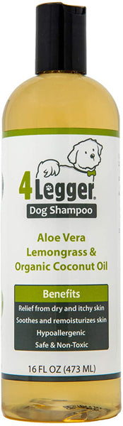 4 Legger Organic Dog Shampoo