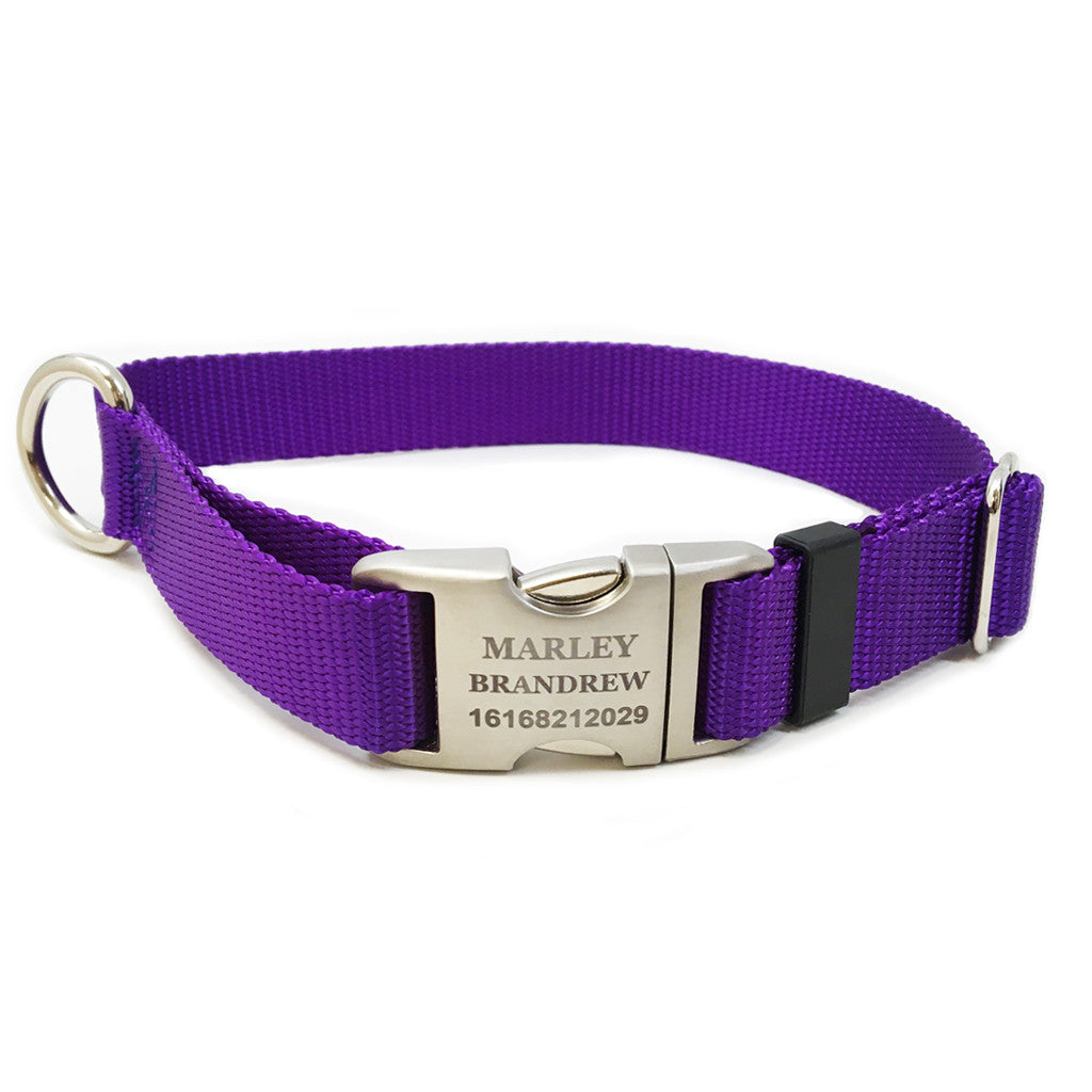 purple nylon webbing