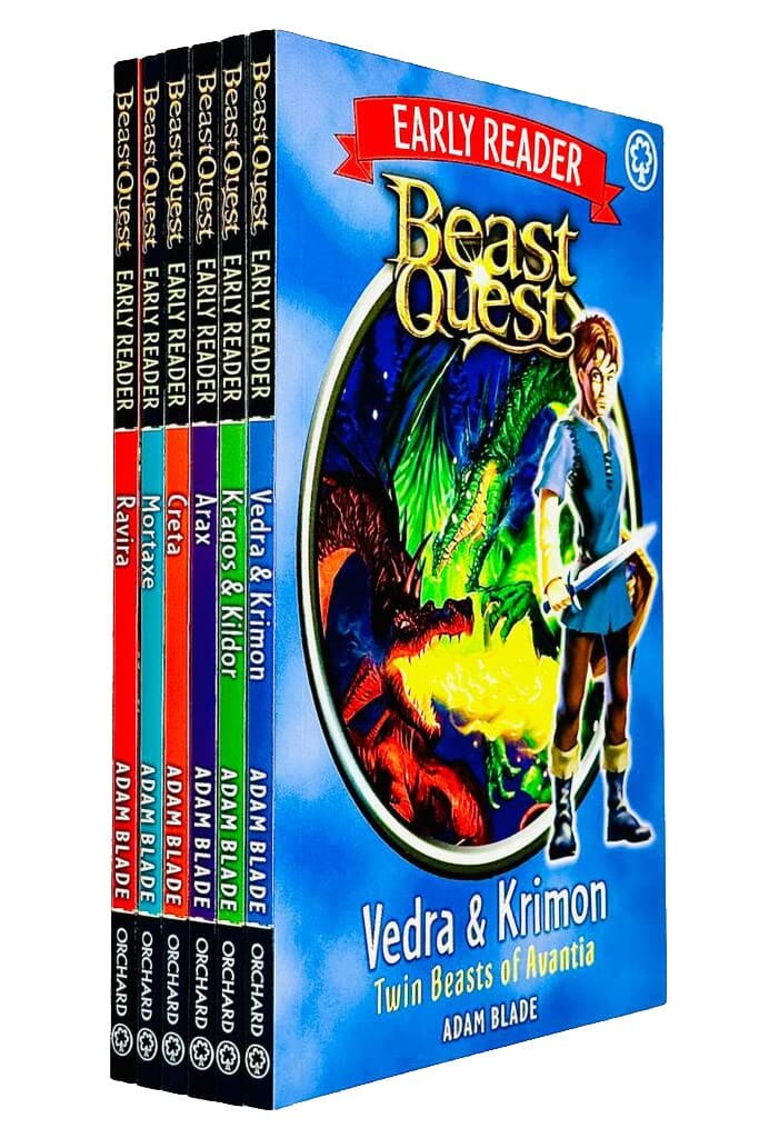 —　Early　Collection　Reader　Series　By　Books　Adam　Blade　Set　Books2Door　Beast　Quest