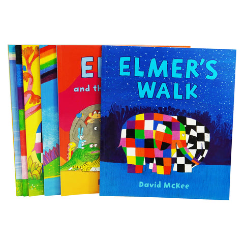 Elmer the elephant book set