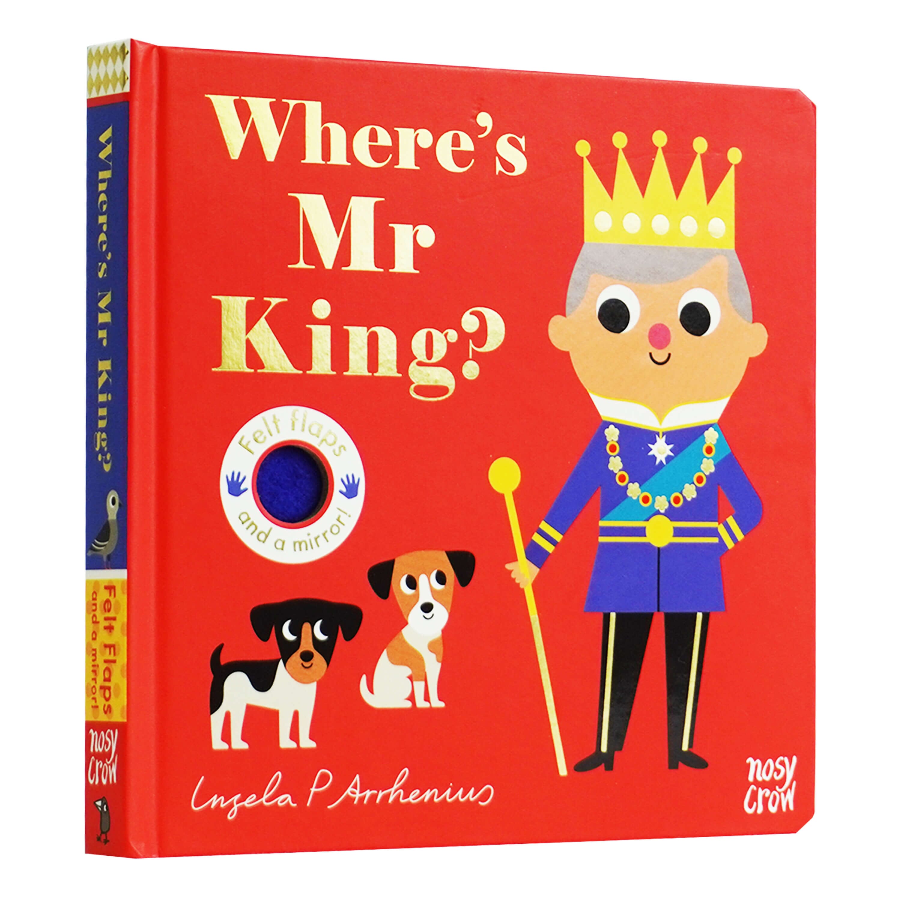 Leeds mus eller rotte tøffel Where's Mr King? (Felt Flaps) by Ingela P Arrhenius - Ages 3+ - Board —  Books2Door