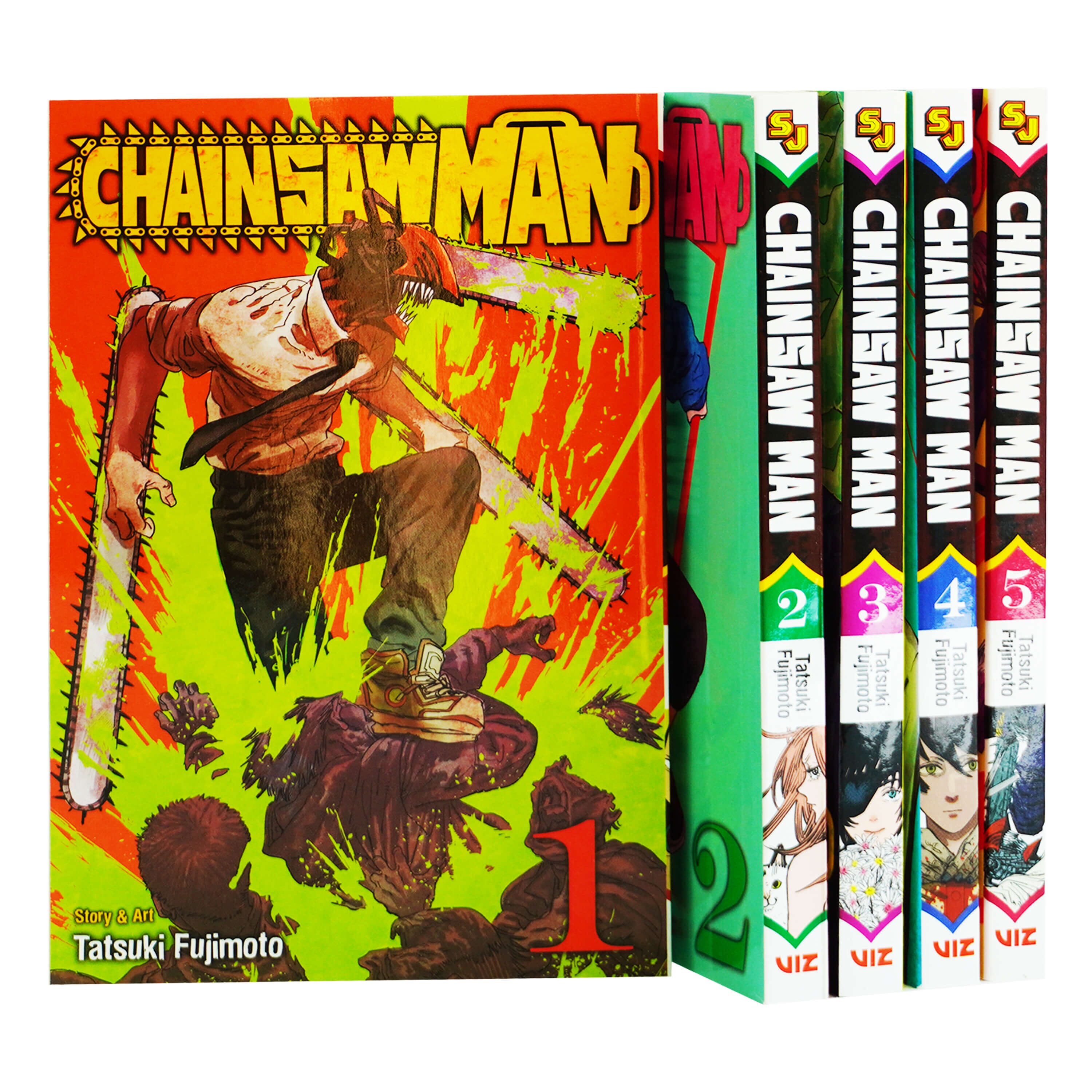 Chainsaw Man Box Set: Includes volumes 1-11 by Tatsuki Fujimoto, Paperback