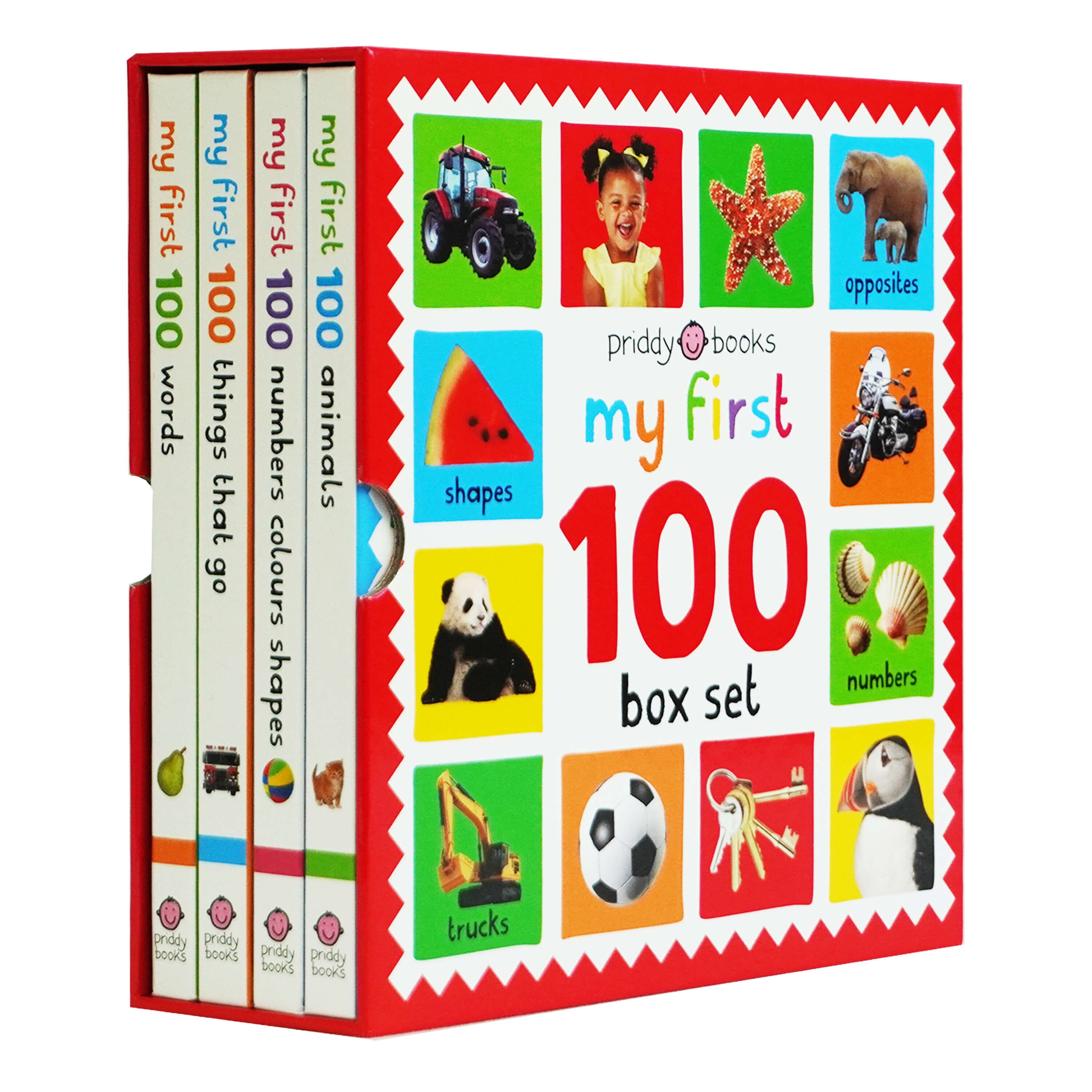 My First 100 Box Set by Roger Priddy 4 Books Collection Set - Ages 2+ —  Books2Door