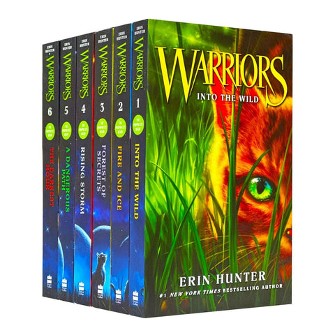 Warrior Cats Series 4: Omen of the Stars 6 Books Box Set Coll by Hunter,  Erin 9780062268877