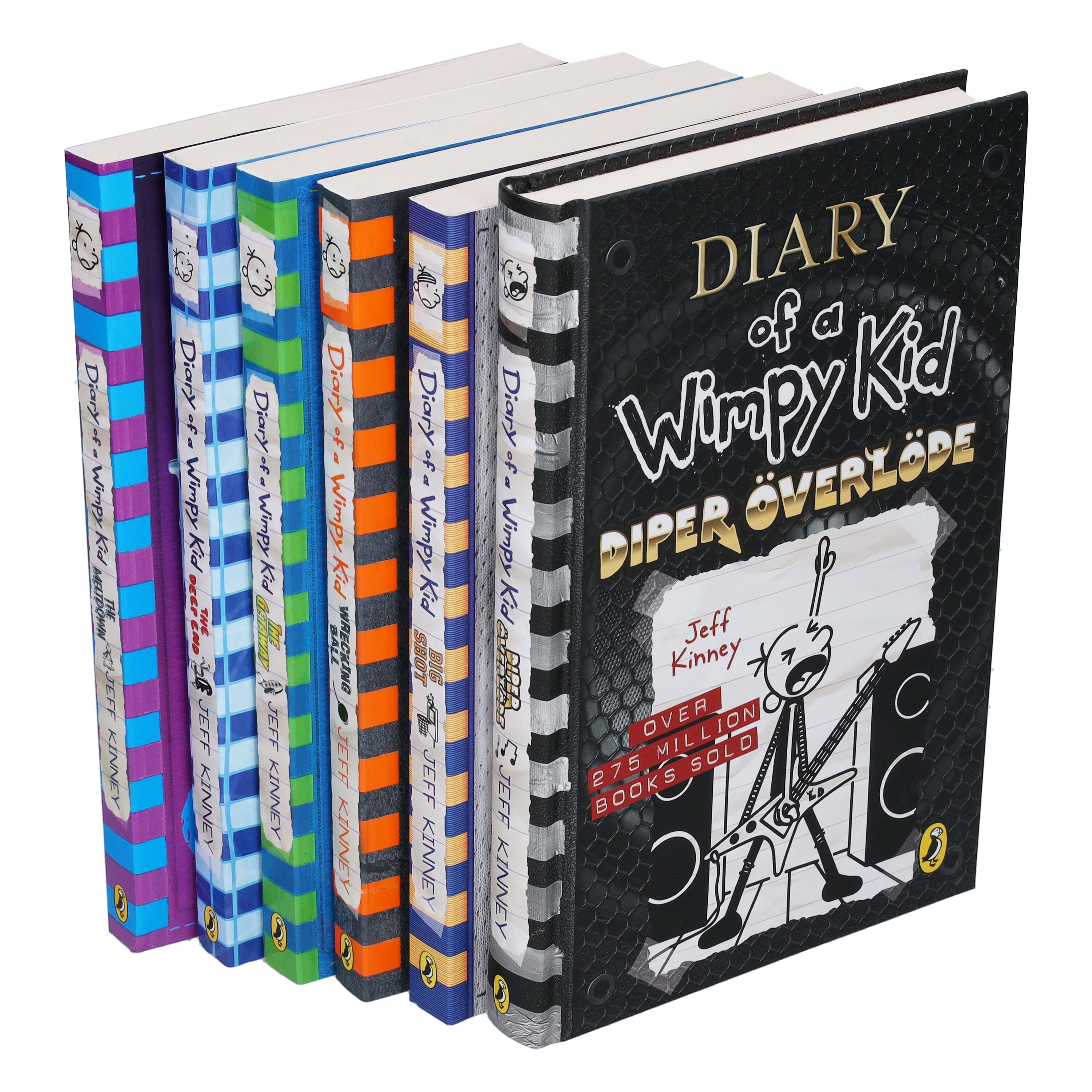 Diary of a Wimpy Kid (Book 12-17) 6 Books Collection Set – Lowplex