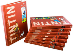 The adventures of tintin books 