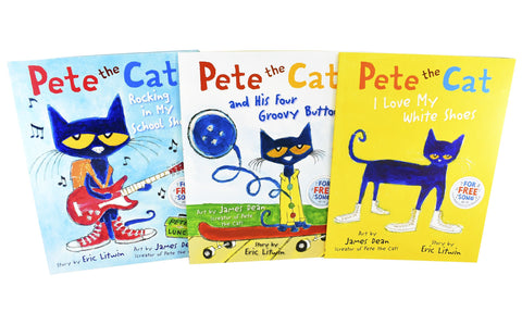 Pete the Cat's Groovy Box of Books: 6 Book Set by James Dean