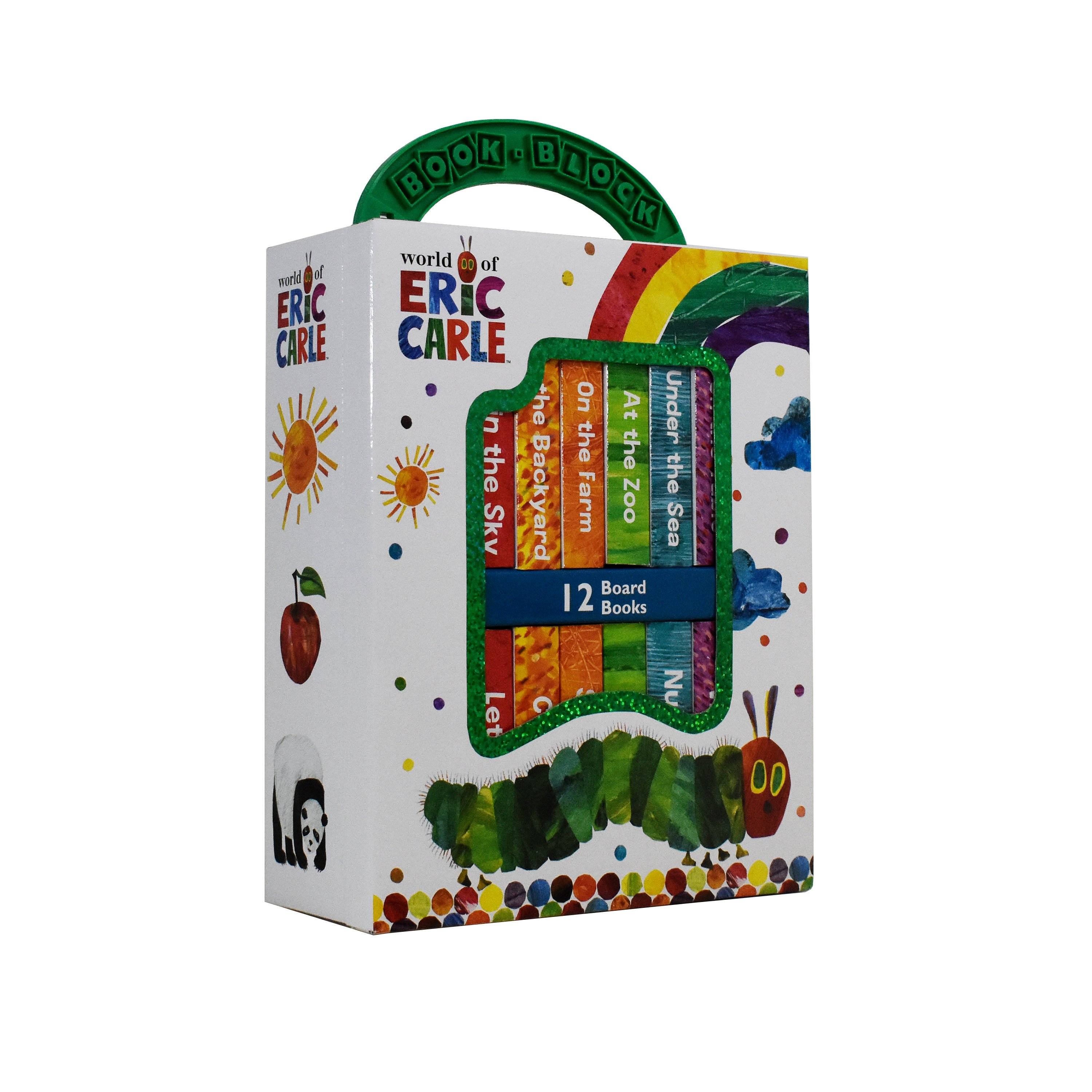 World of Eric Carle, My First Library Board Book Block 12-Book Set - Age  0-5 - Board Book