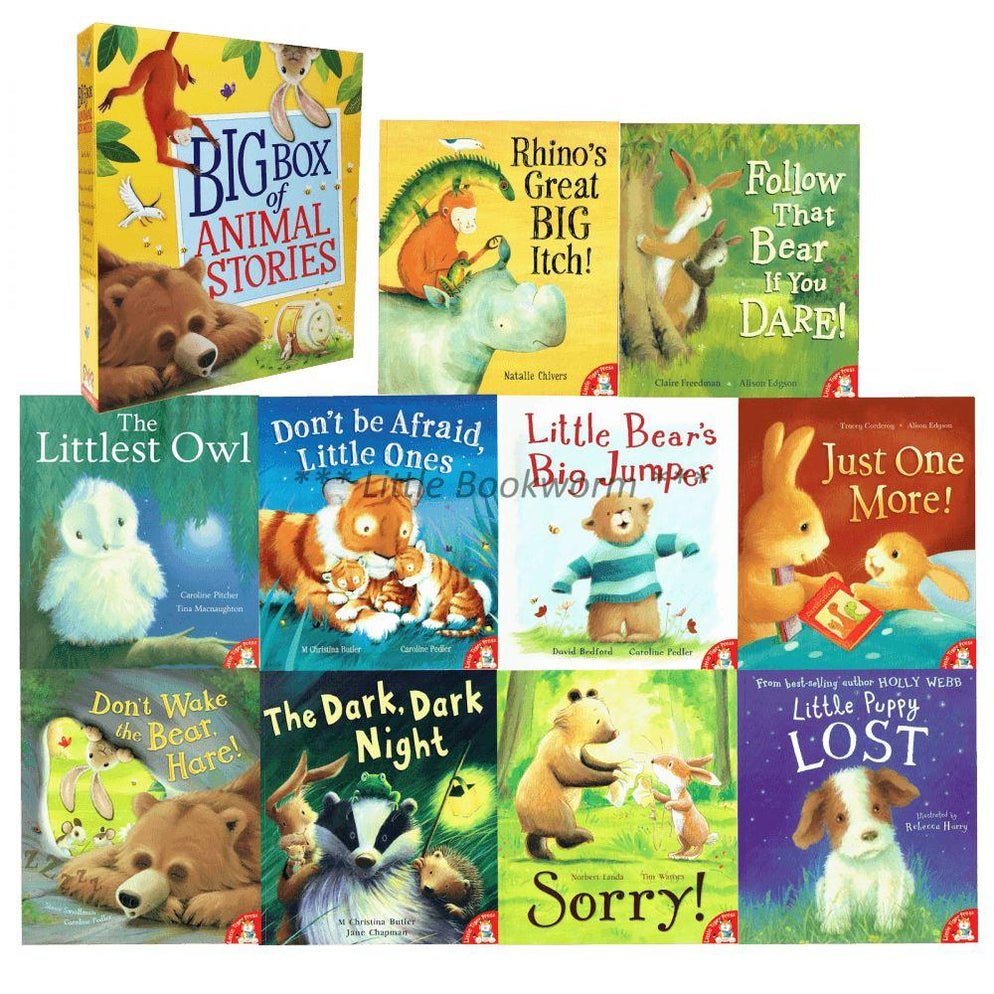 My Big Box of Animal Stories Collection 10 Books Box Gift Set- Paperba ...