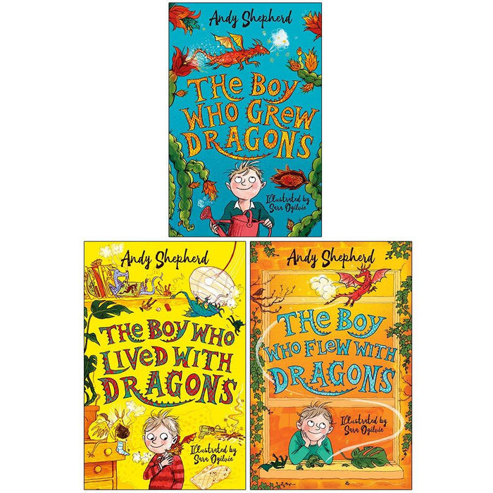 The Boy Who Grew Dragons 3 Books Collection - Ages 5-7 - Paperback - A ...