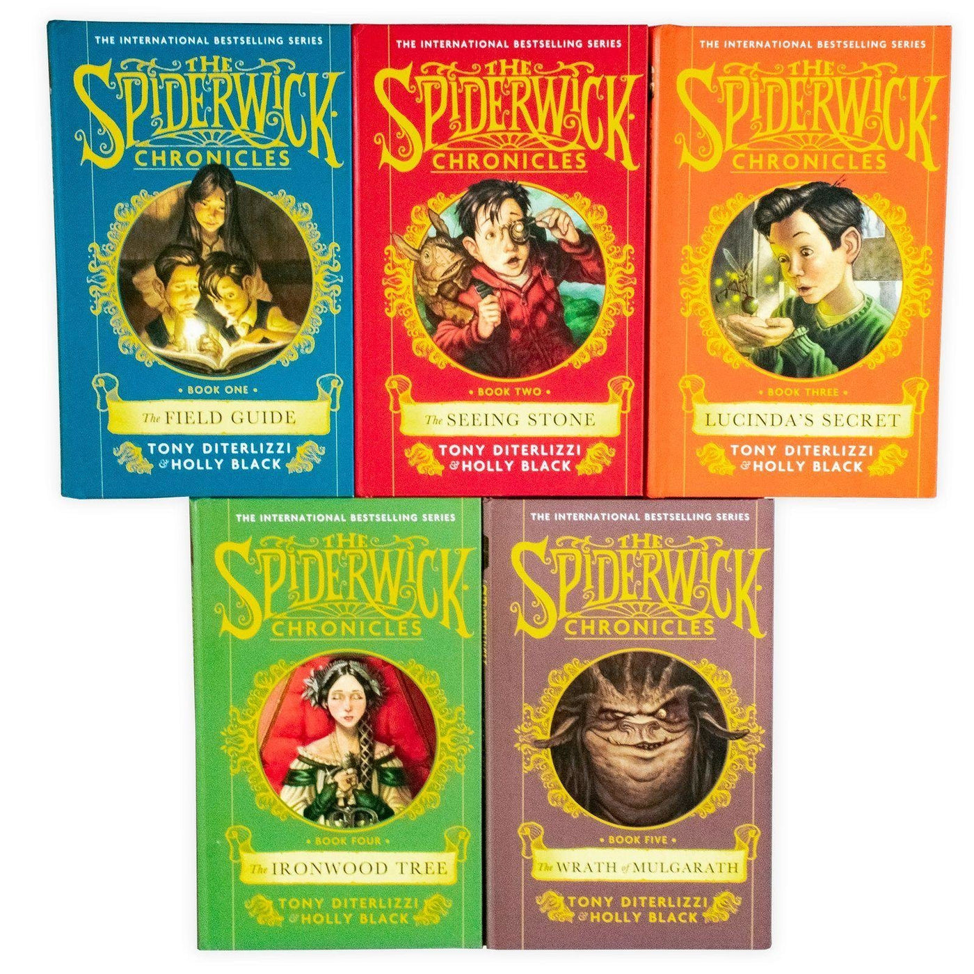 The Spiderwick Chronicles 5 Book Collection Ages 79 Hardback To