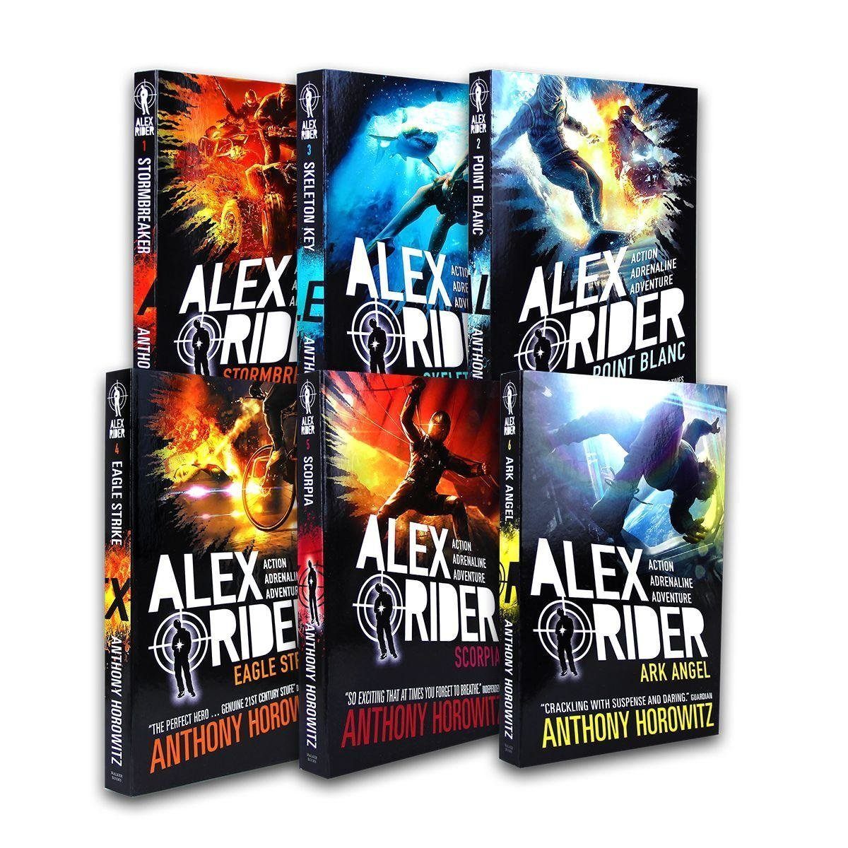 alex rider audio books