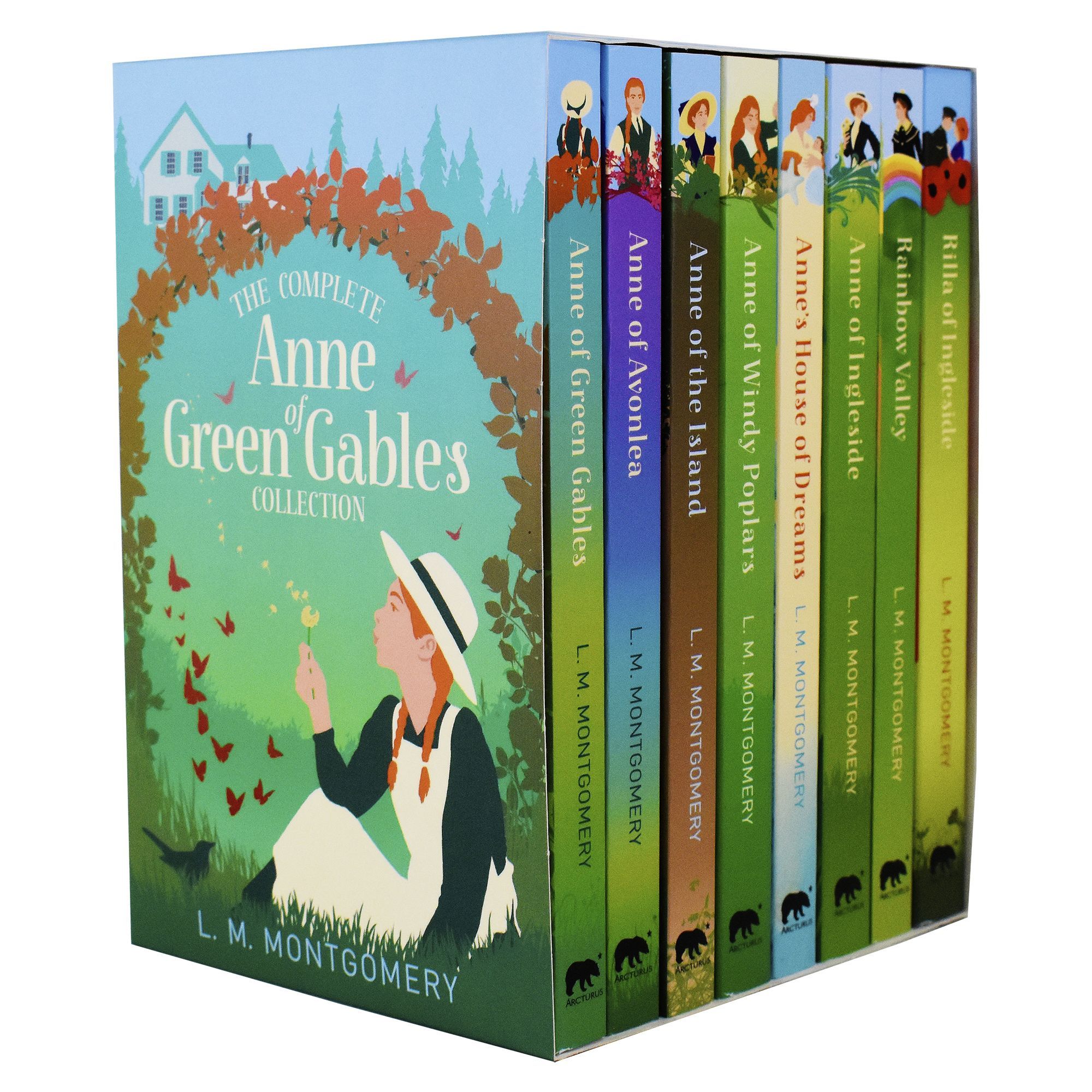 Green　Anne　Set　Ages　Books2Door　By　L.　Books　of　Montgomery　Box　Gables　—　M.　9-14