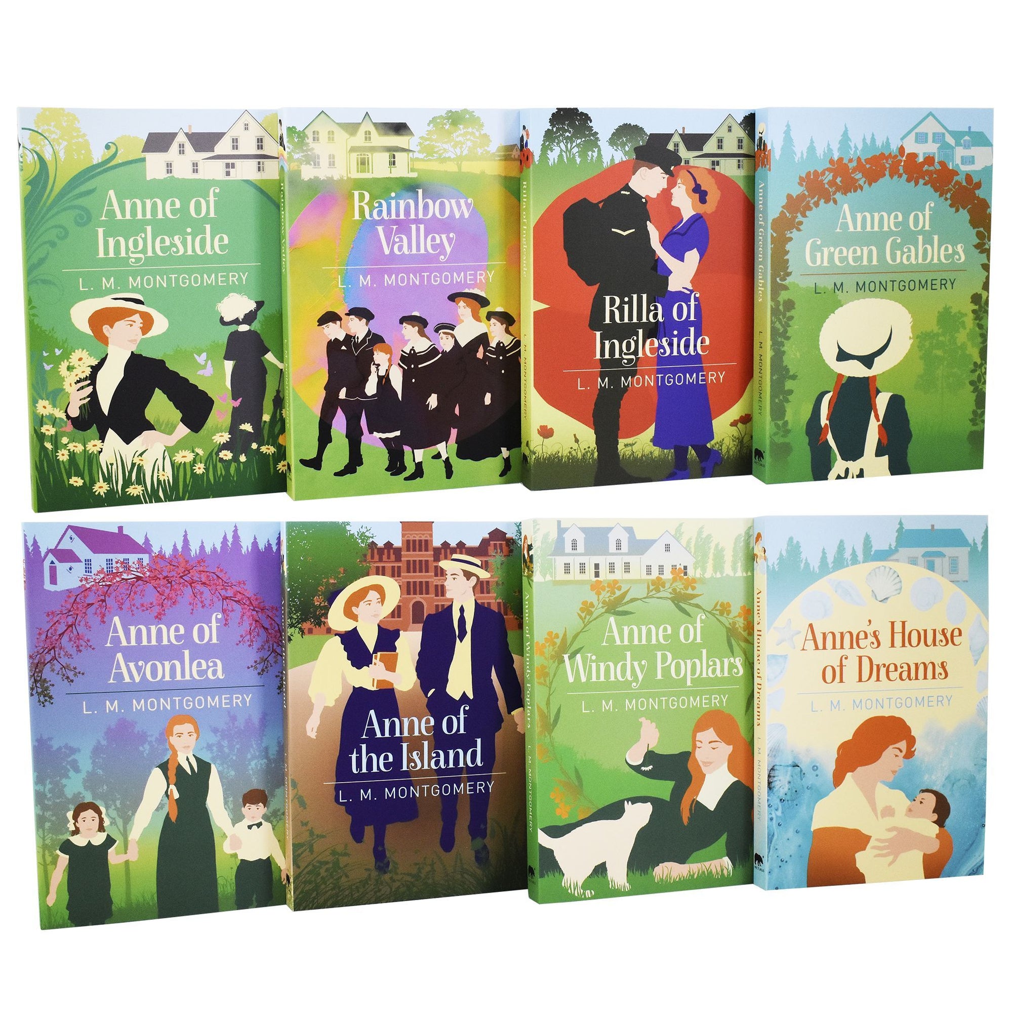 anne of green gables complete 8 book set