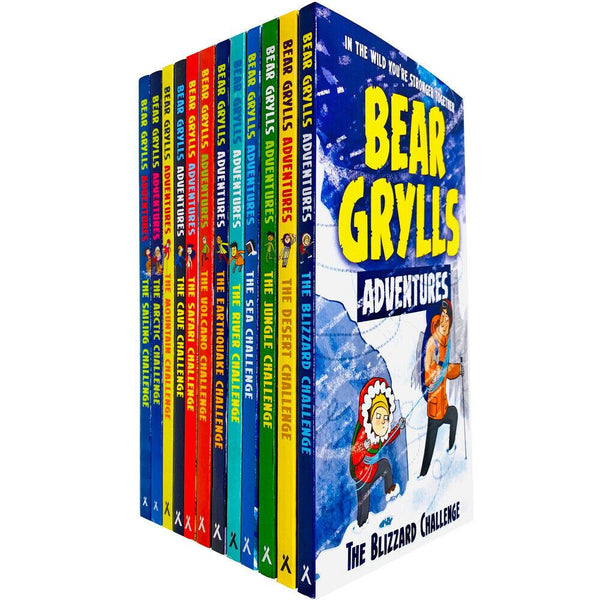 Bear　Grylls　12　Collection　Set　Complete　The　Paperback　Adventures　Books　Ages　7+