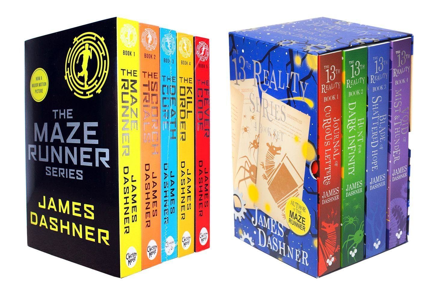 Maze Runner 4 Book Bundle. Complete Series by James Dashner, Paperback |  Pangobooks