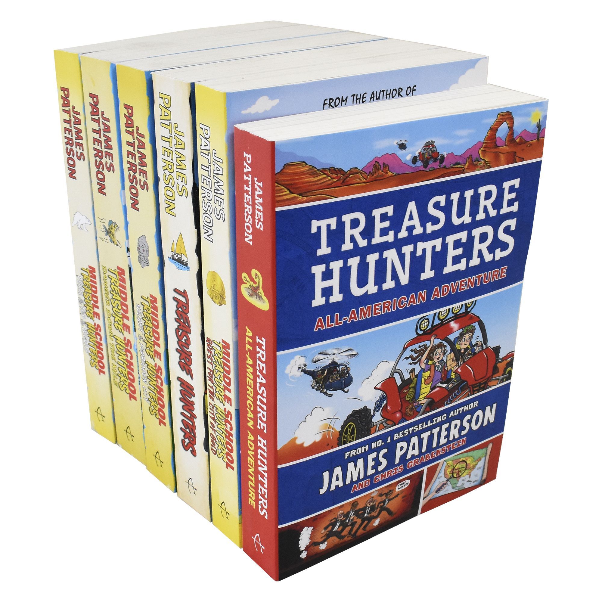 Treasure Hunters: All-American Adventure by James Patterson