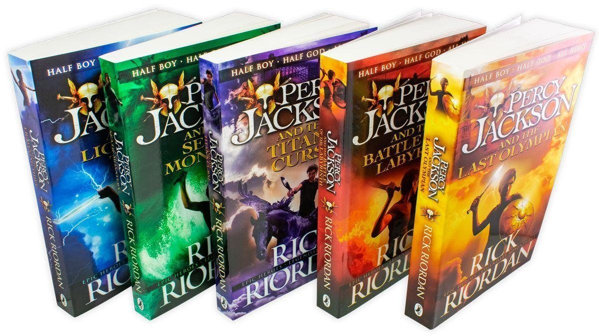 rick riordan books in order percy jackson