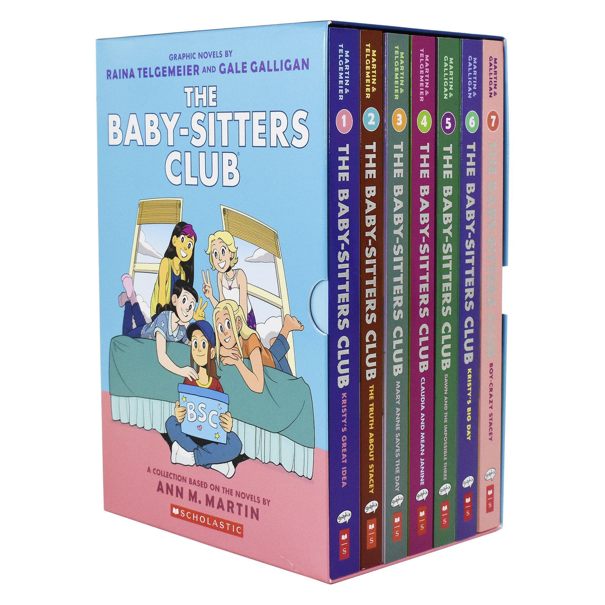 The Baby Sitters Club Graphic Novels 7 Books Collection By Ann M Mart Books2door