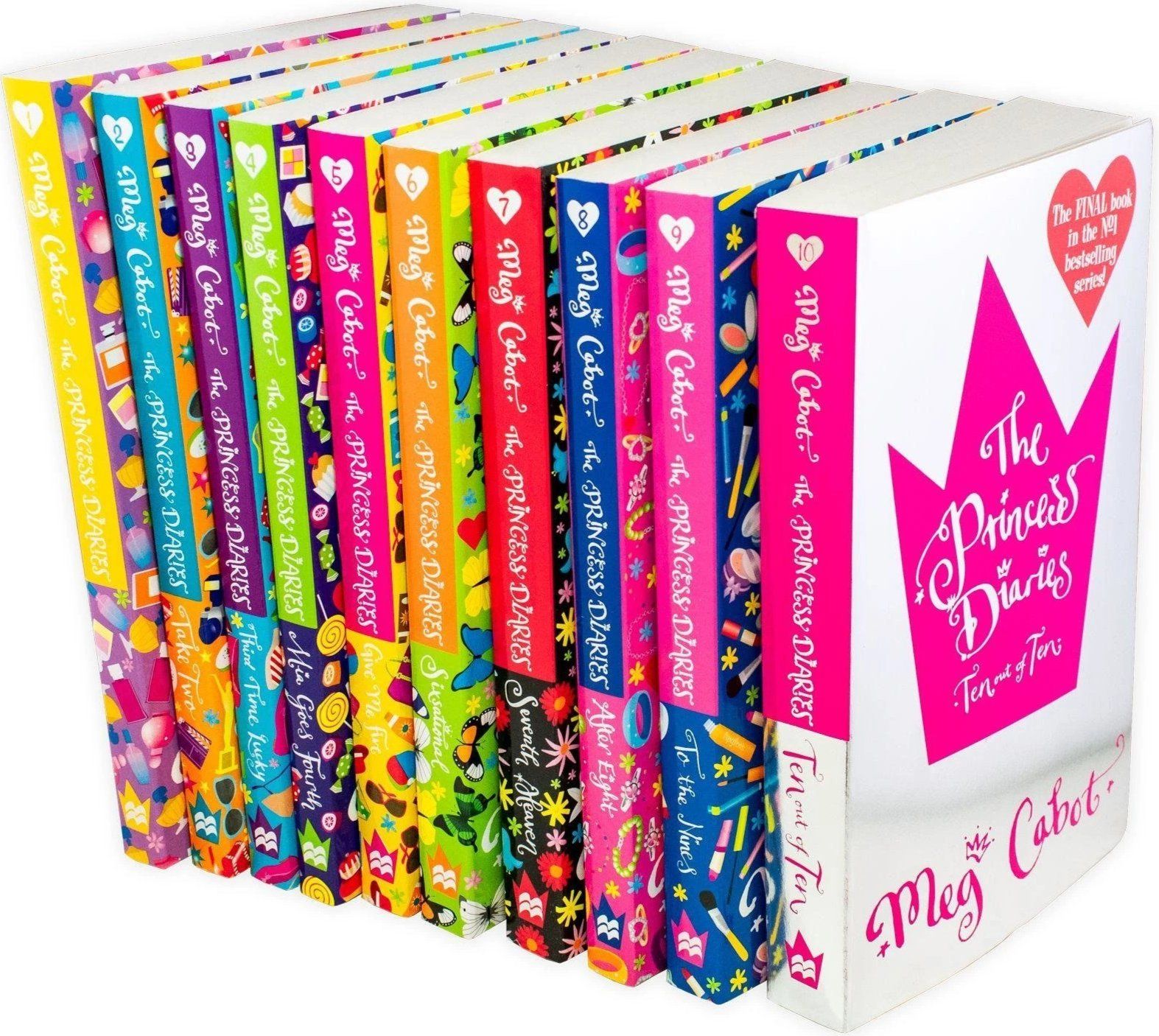 The Princess Diaries 10 Books Collection Set By Meg Cabot Ages 9 14 Books2door