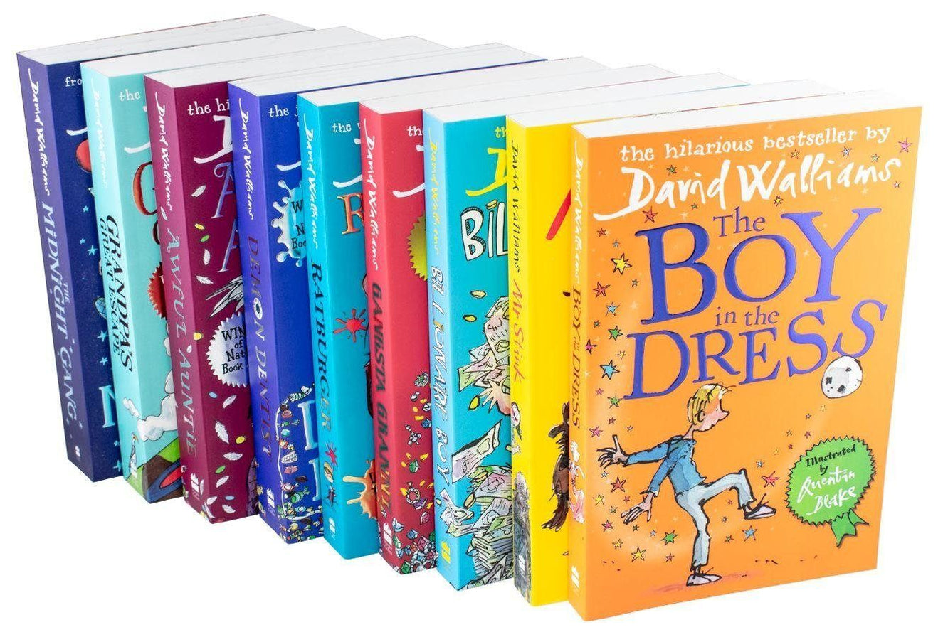 The World of David Walliams Megatastic 9 Books Box Set — Books2Door