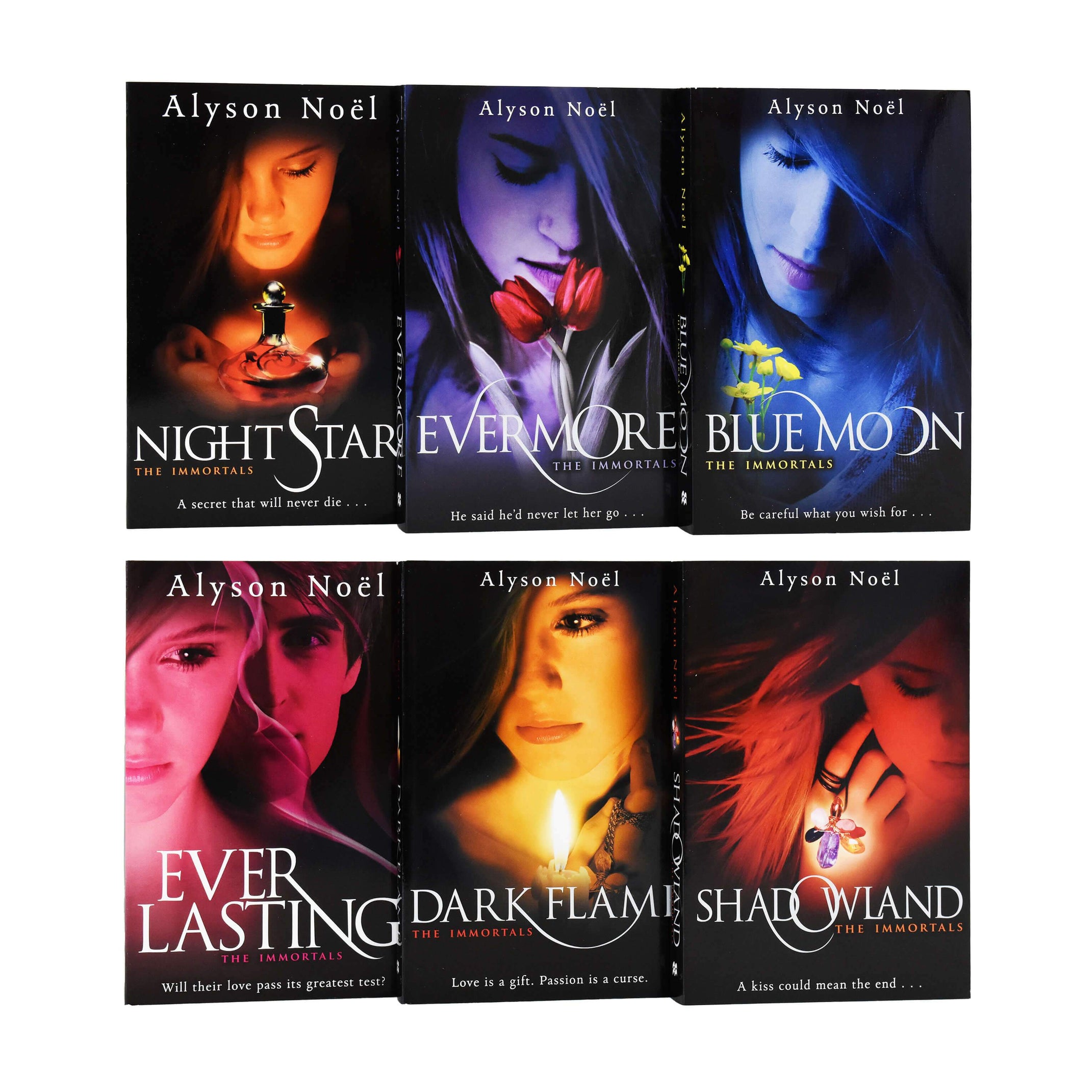 alyson noel the immortals in order