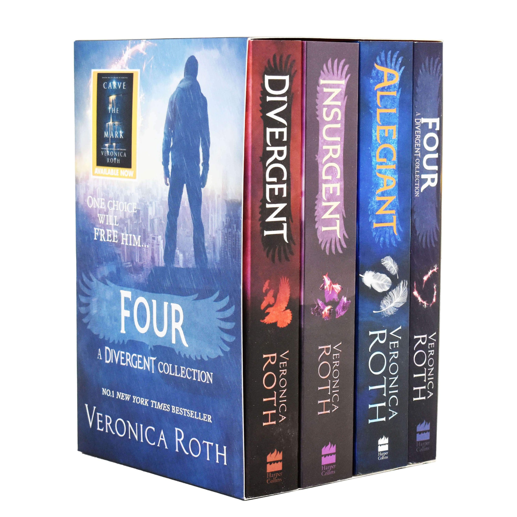 Divergent 4 Books Collection By Veronica Roth Young Adult Paperbac — Books2door 