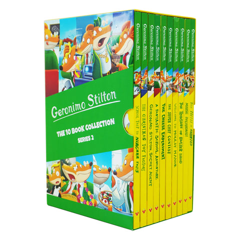 Geronimo Stilton Series 1 & 2 Collection 20 Books Box Set - Ages 5 