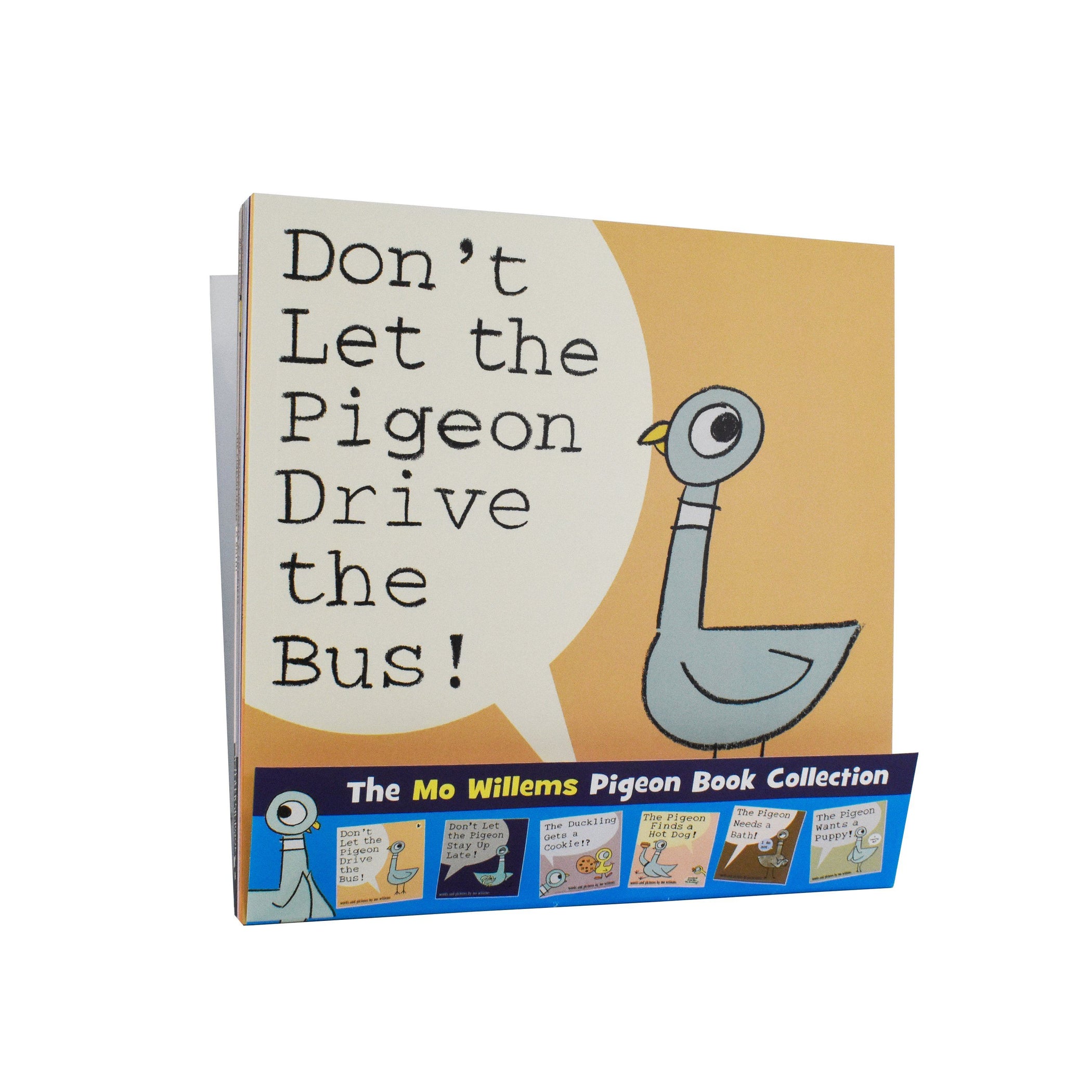 Don't Let the Pigeon Series 6 Books Collection Set By Mo Willems Pap