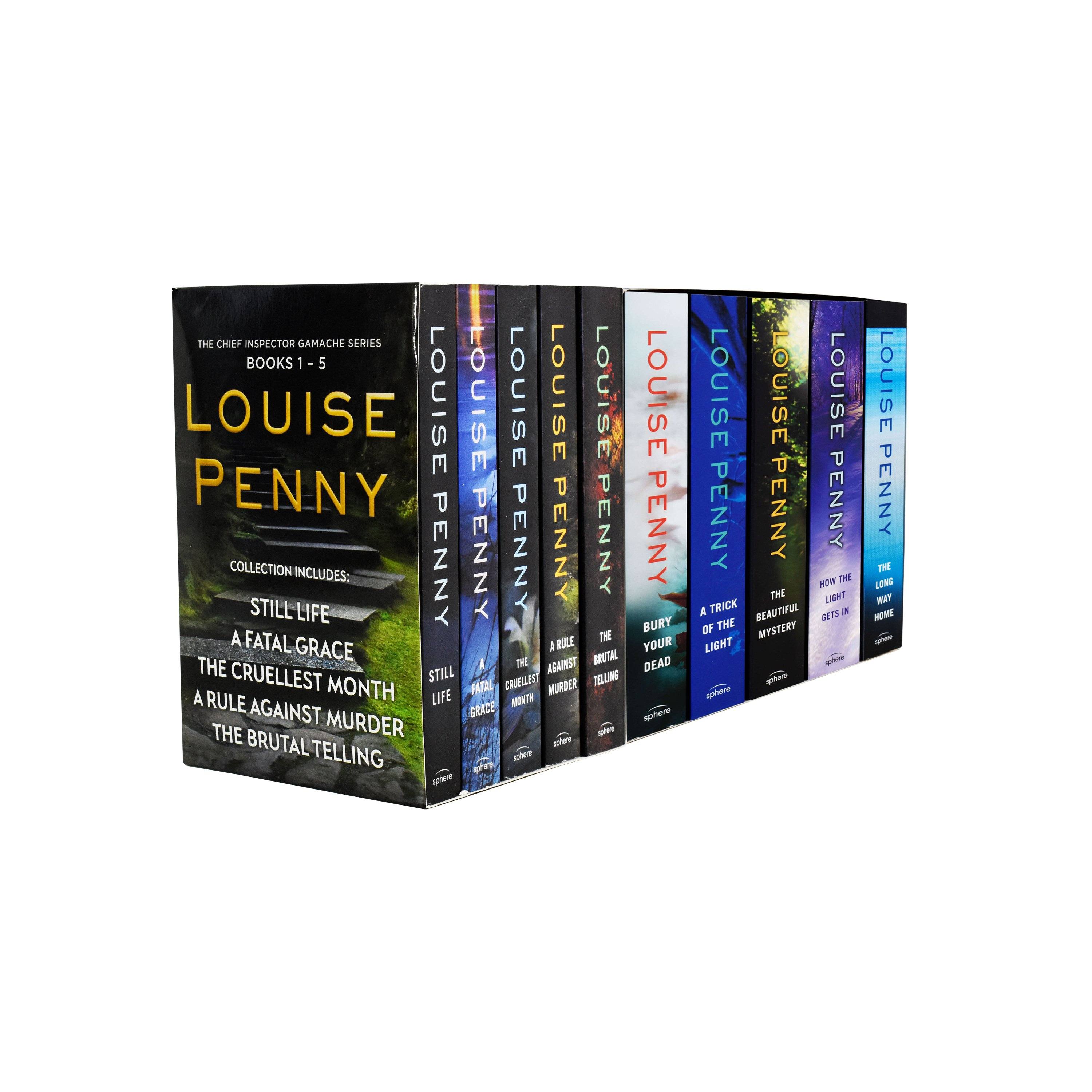 Louise Penny Chief Inspector Gamache Book Series 11-15 Collection 5 Books Set (The Nature of The Beast, A Great Reckoning, Glass Houses, Kingdom of