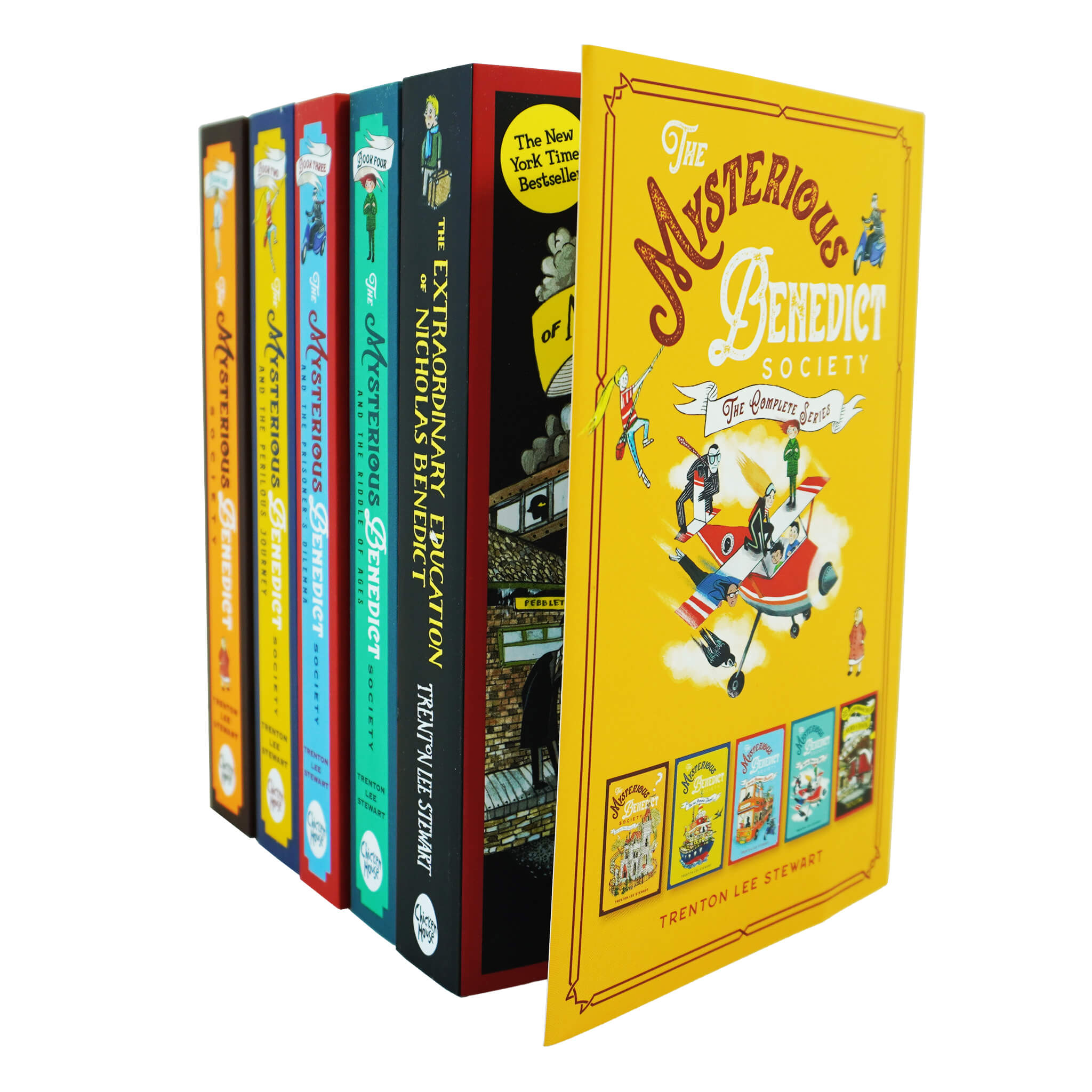 The Mysterious Benedict Society Complete Series 5 Books Collection by Trenton  Lee Stewart - Age 9-14 - Paperback | St Stephens Books