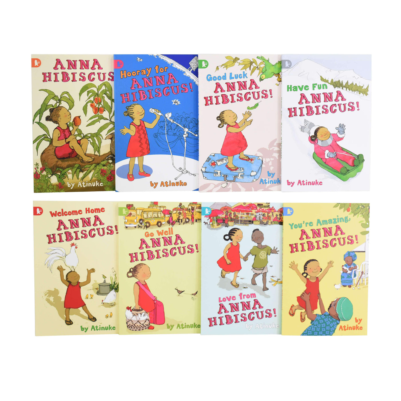 World of Anna Hibiscus 8 Books Collection Box Set by Atinuke by Atinuke