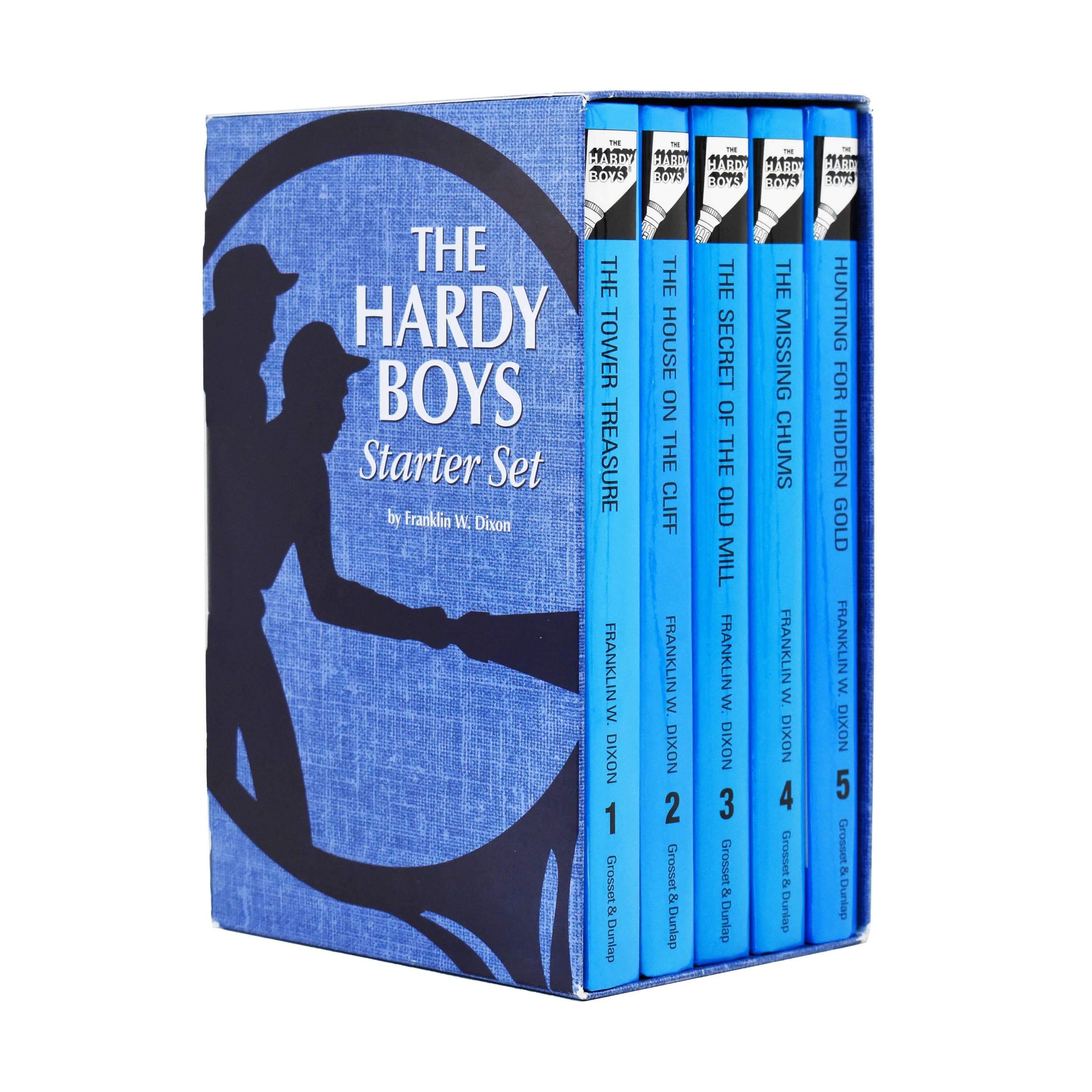 The Hardy Boys Starter Set 5 Books Box Collection By Franklin W. Dixon