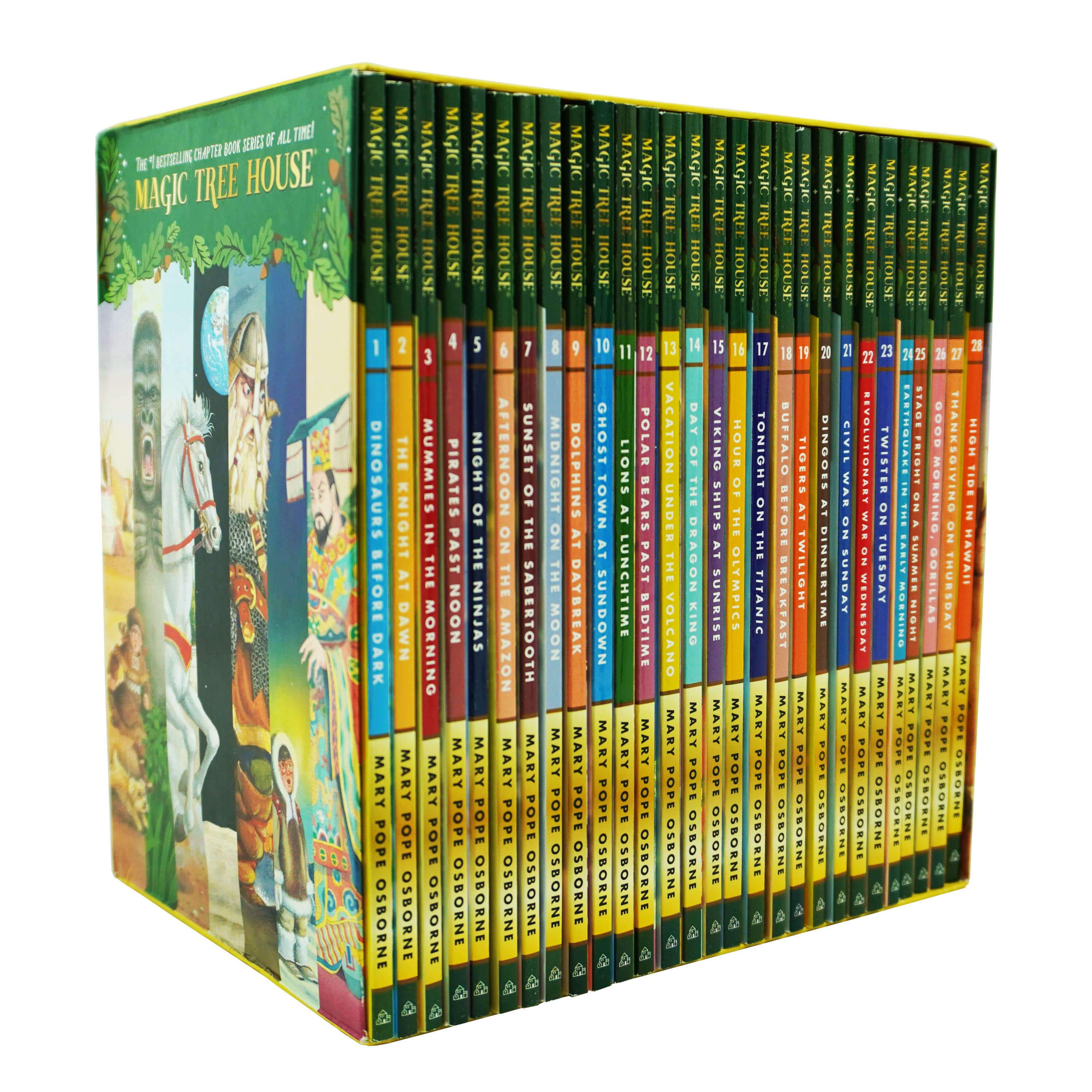 Magic Tree House by Mary Pope Osborne: Books 1-28 Box Set - Ages 6-9 -  Paperback