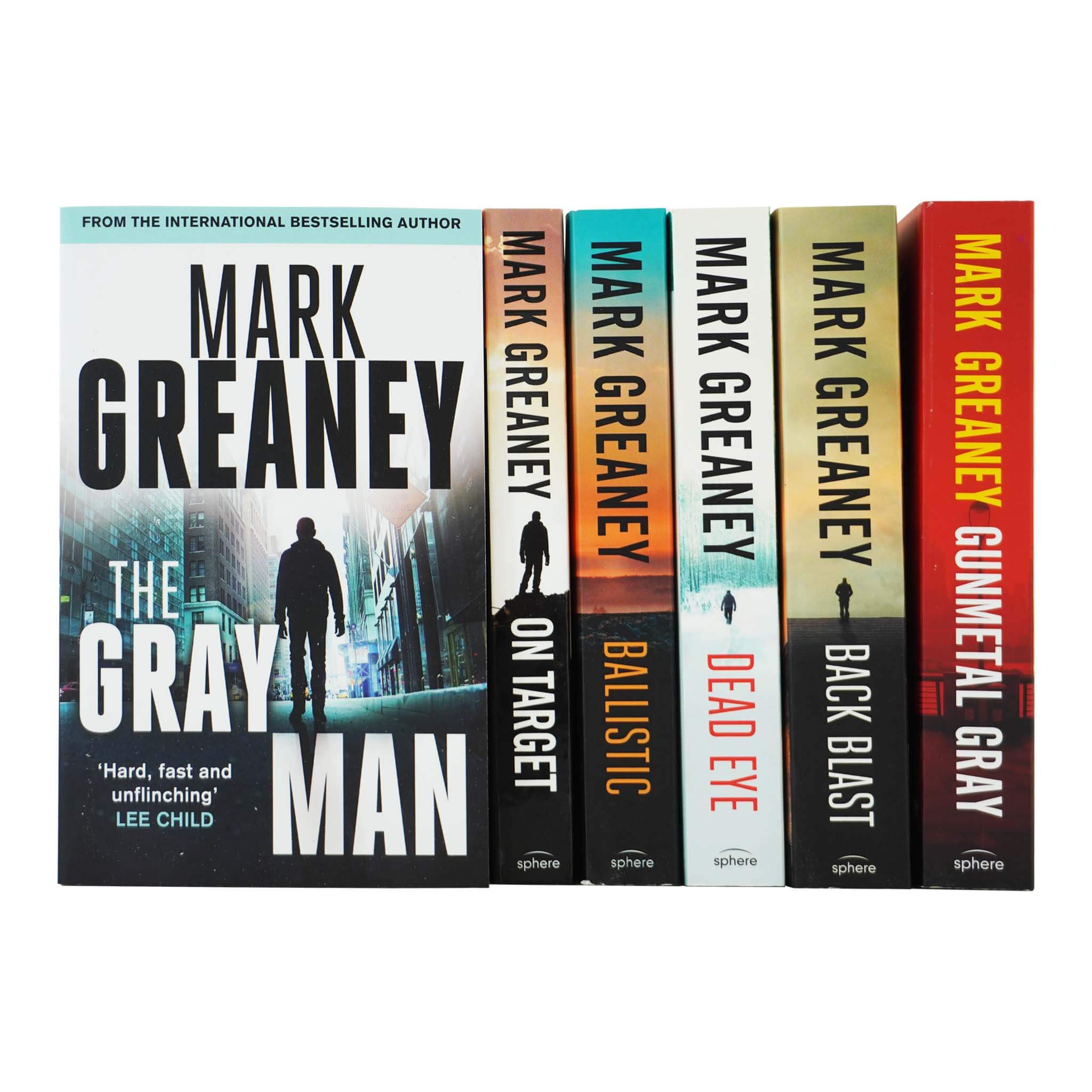Mark　Greaney　Paperb　Books　Gray　The　by　—　Books2Door　Man　Set　Collection　Fiction