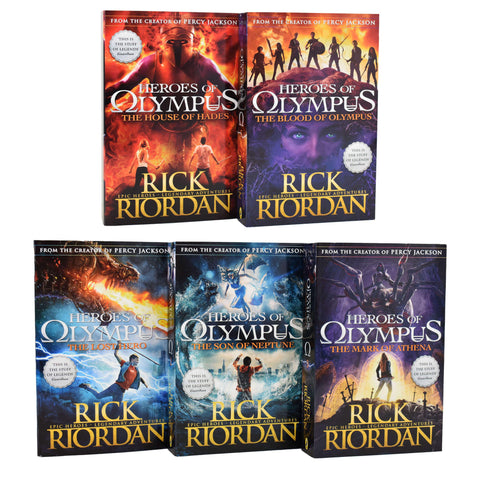 Percy Jackson and the Olympians Pack by Rick Riordan (Book Pack)