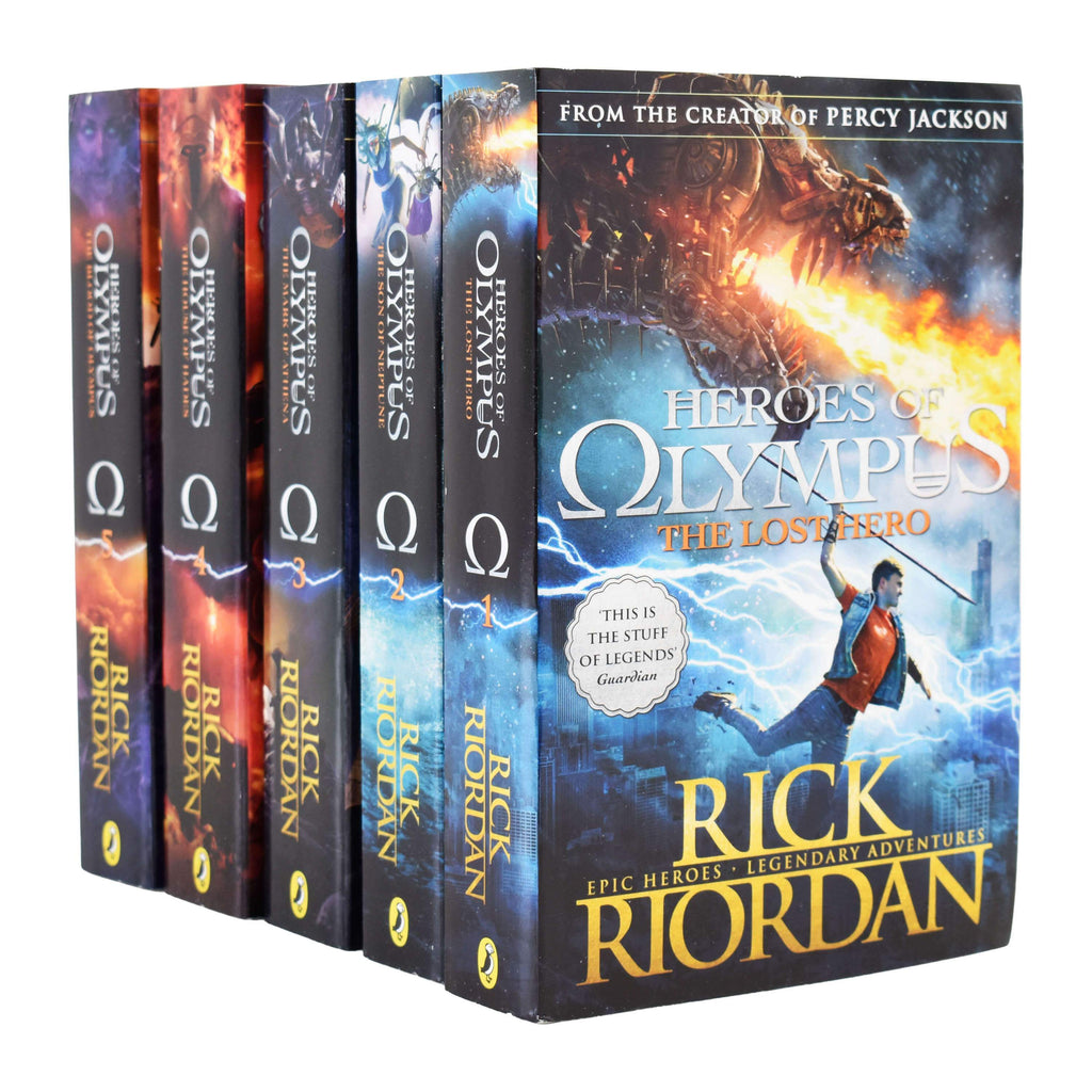 Percy Jackson and the Olympians Complete Series 6 Book NEW FAST FREE  SHIPPING