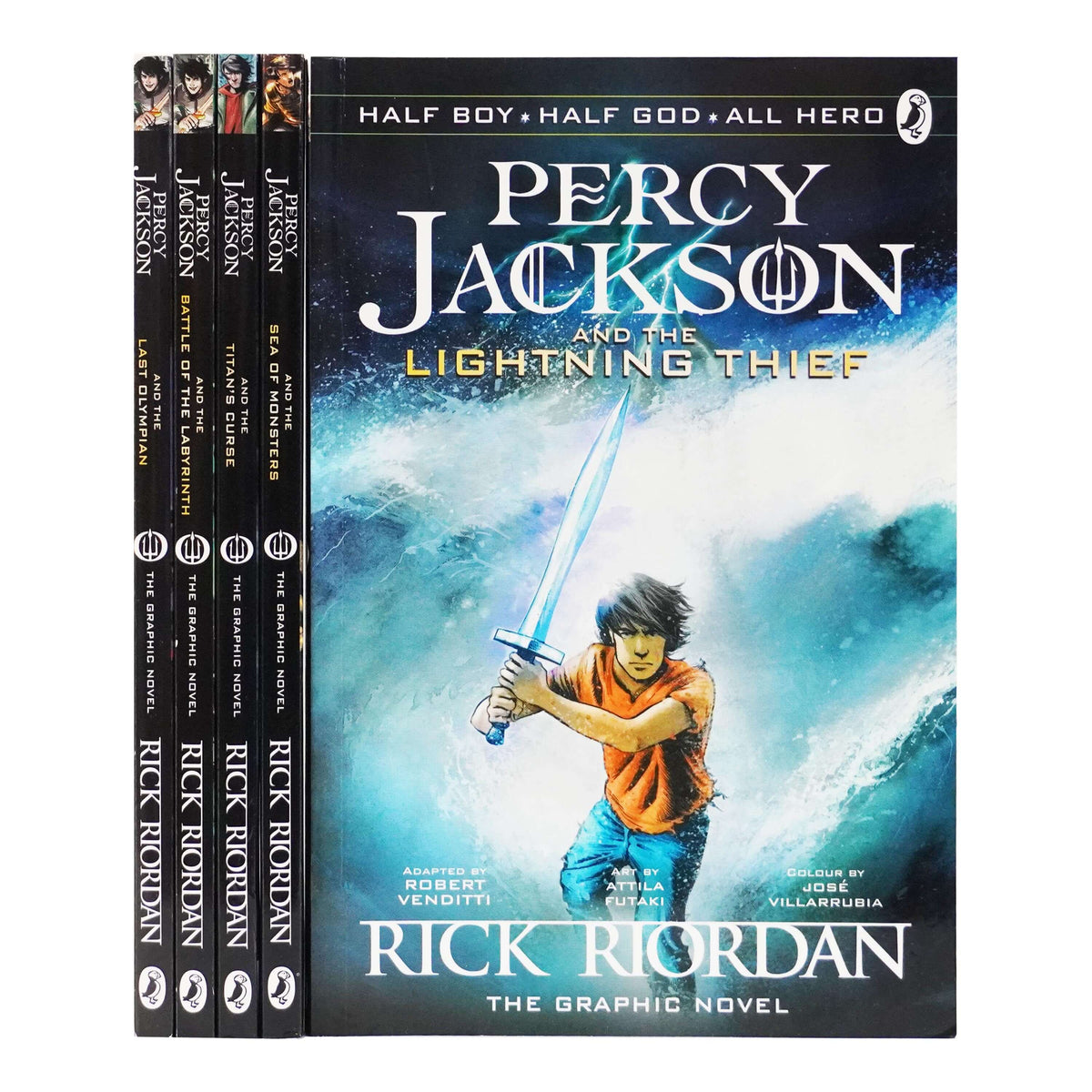 Percy Jackson Graphic Novels - Robert Venditti — Books2Door
