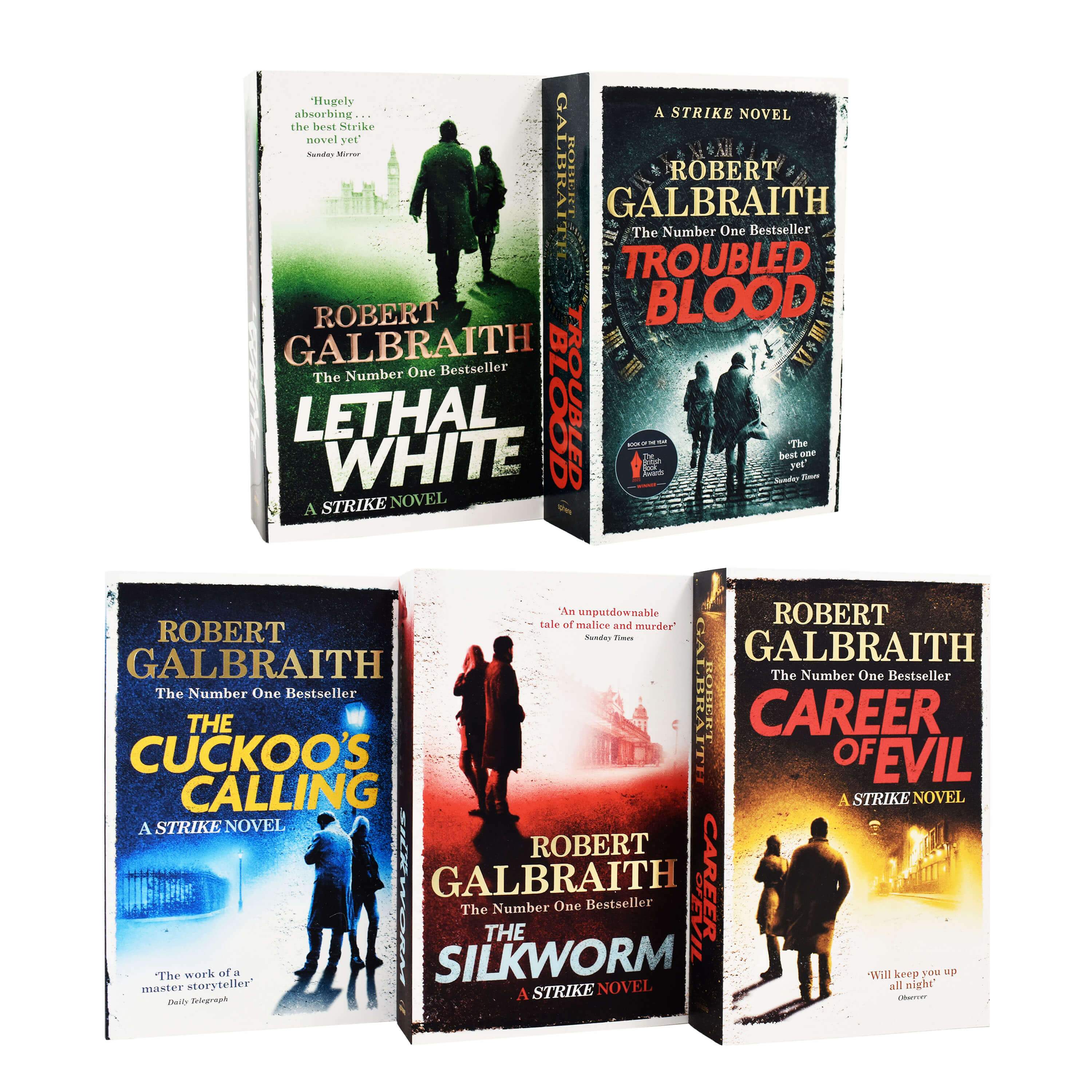 Robert Galbraith's Cormoran Strike Series in Order