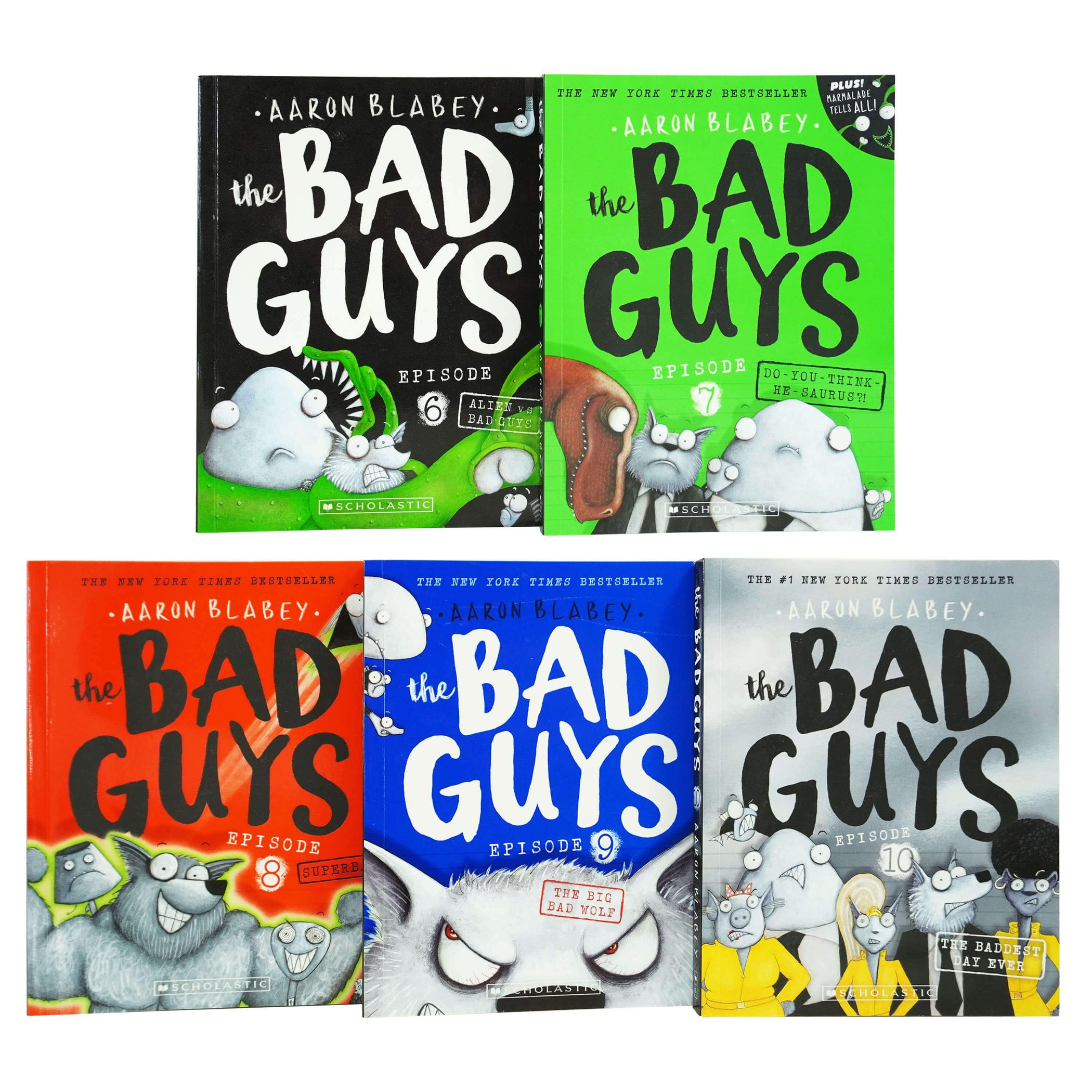 all of the bad guys books