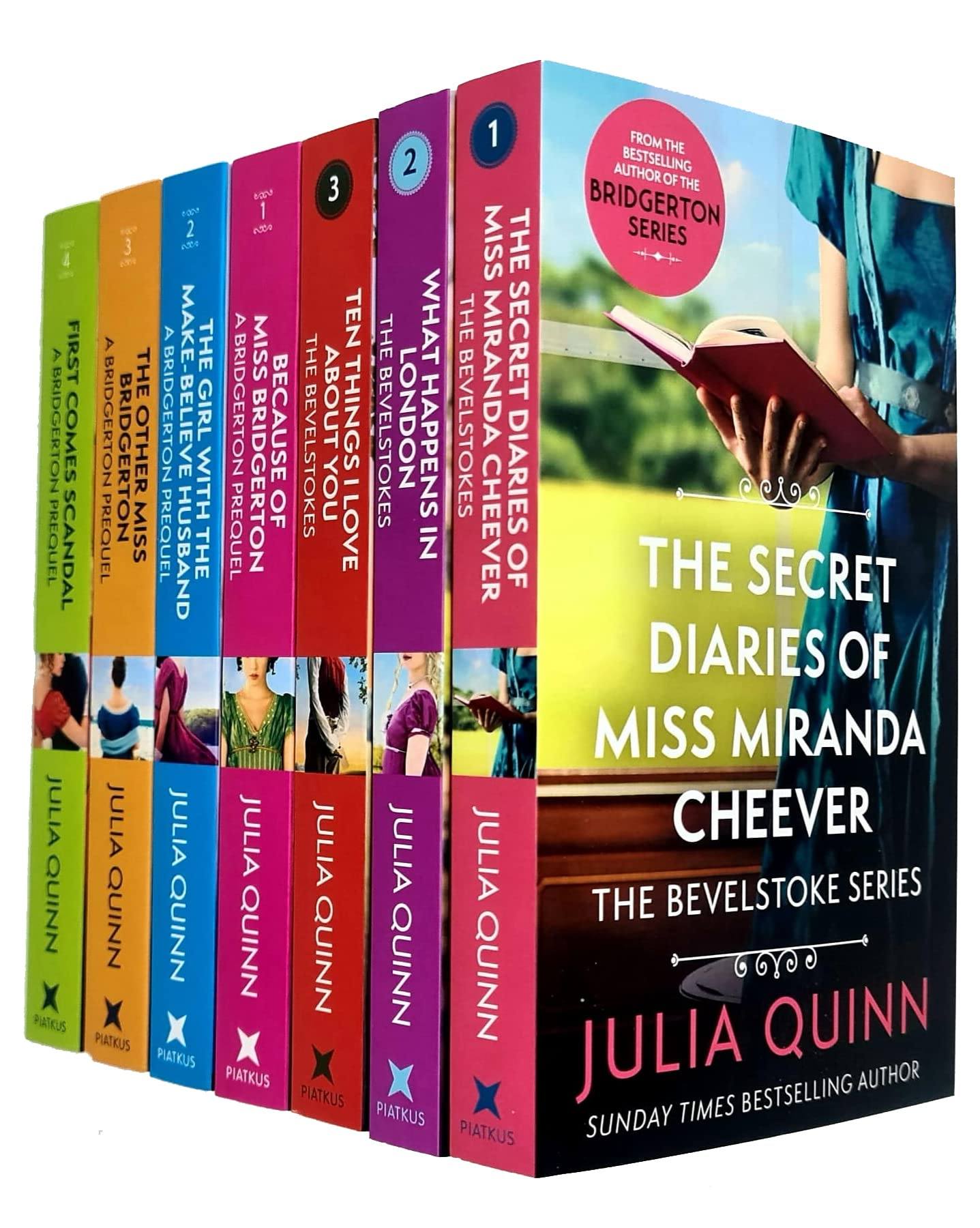 Because of Miss Bridgerton - by Julia Quinn (Paperback)