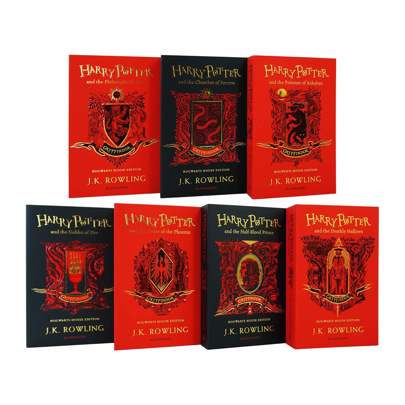 Harry Potter: Hogwarts House Editions - Gryffindor 7 Books Box Set by ...